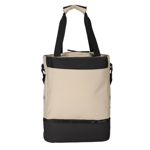Fiets Shopper Met Koelvak RPET Taupe
