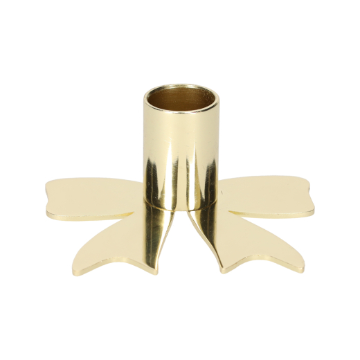 Kandelaar Strik Goud Small