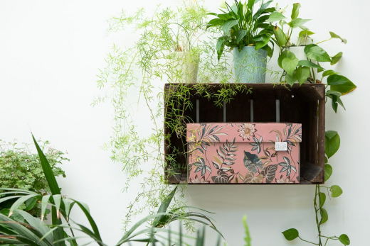 Dutch Design Storage Box 'Floral Garden' NEW