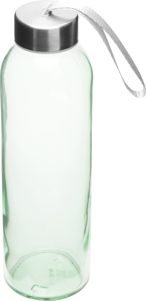 Glazen drinkfles take smart