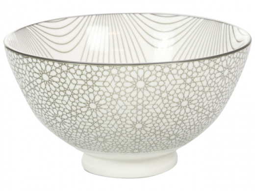 Schaal ø13,5x7,5cm Gr. Wire Flower