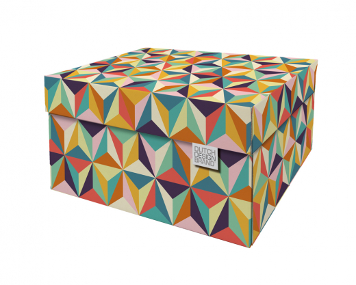 Dutch Design Storage Box 'Back to the 60's' NEW