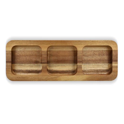 Houten snacktafeltje 35 cm