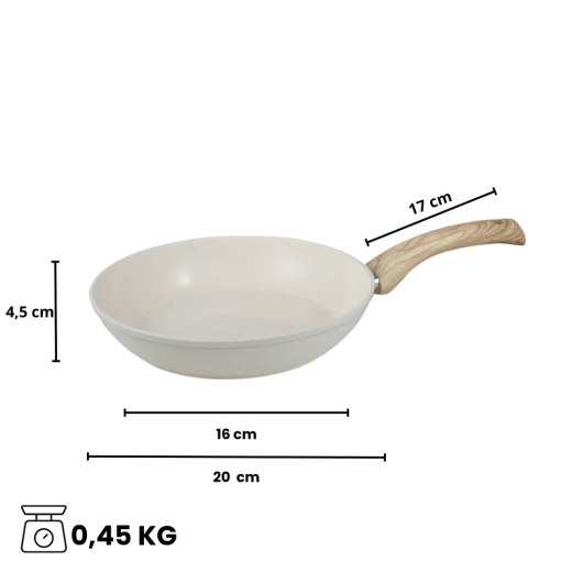 Go Ivory Koekenpan 20 cm