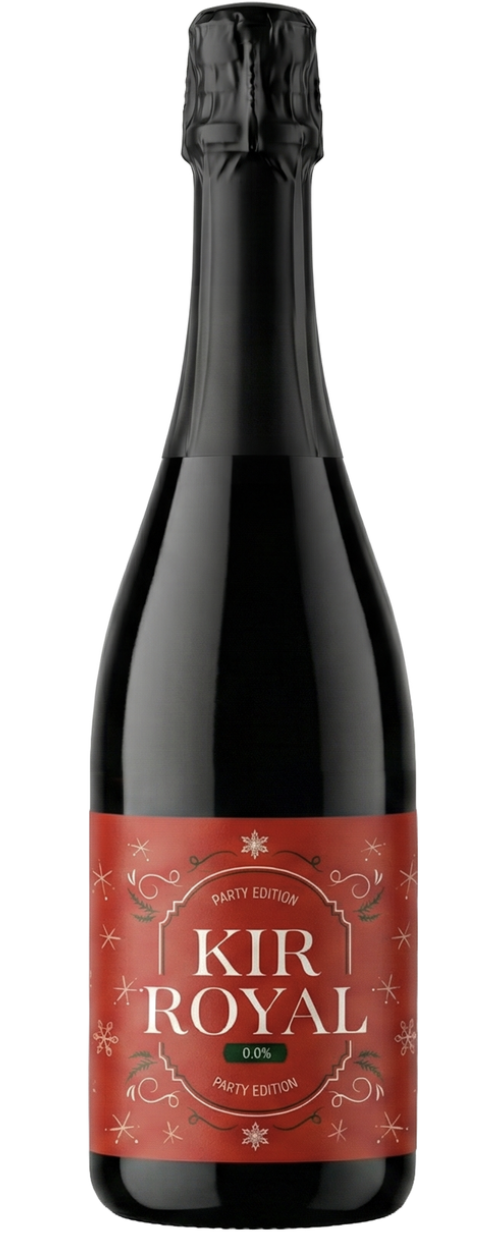 Kir-royal 0.0% 0.75 liter
