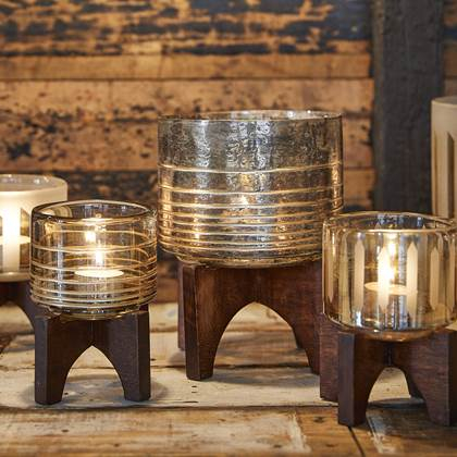 Sfeerlicht Parth d. natural 21cm