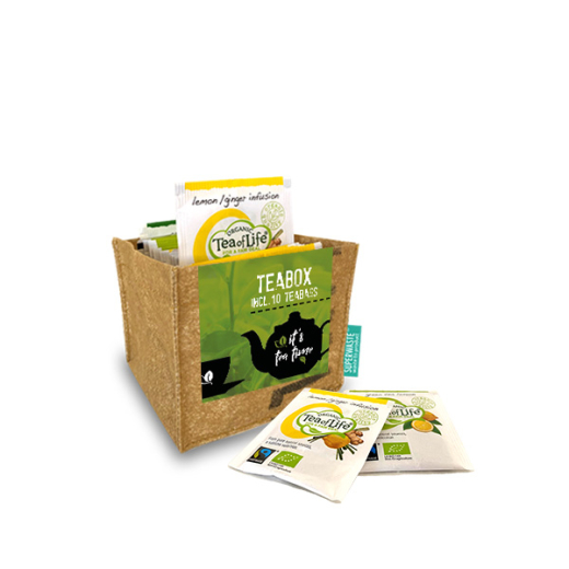 TeaBox inclusief 5 theezakjes