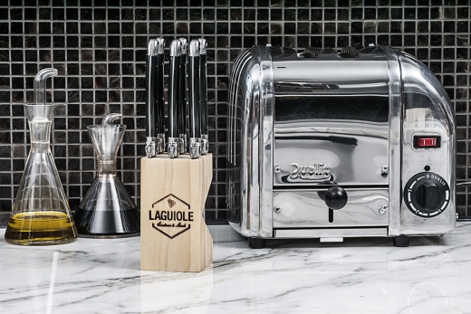 Premium line steakmessen zwart abs