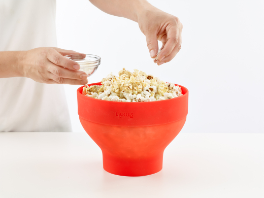 Magnetron Popcorn Maker rood