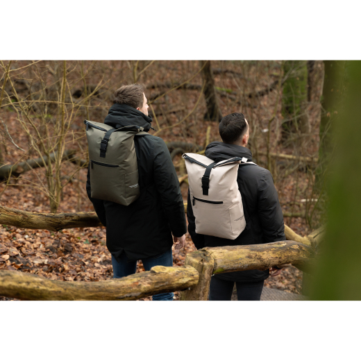 Simply Green Rol Rugtas RPET Taupe