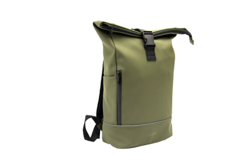 Style Rolltop Backpack Olijfgroen
