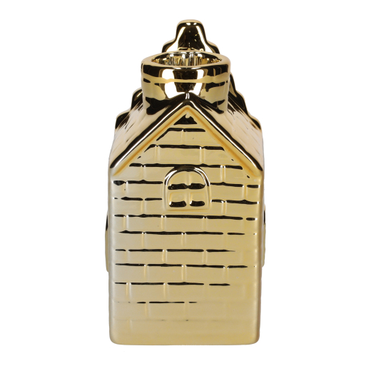 Kandelaar Grachtenpand Goud