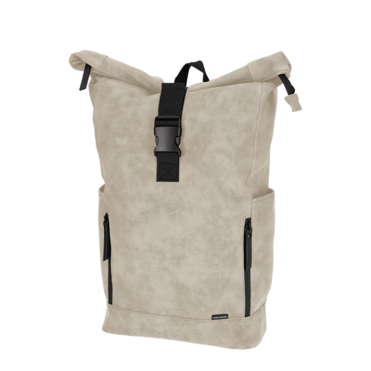 Nubuck Fiets Rugtas Taupe