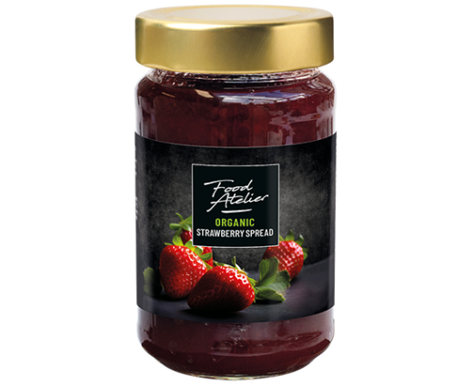 Spread Aardbei Bio Organic 250 gram