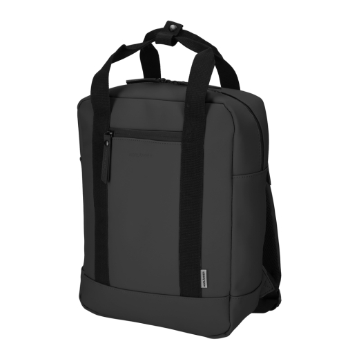 Dull PU Rugtas Zwart