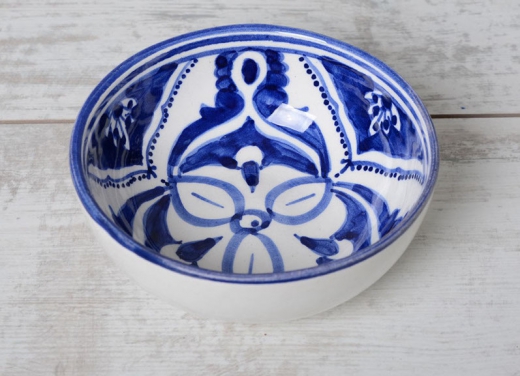 Schaaltje Blue fond 10 cm