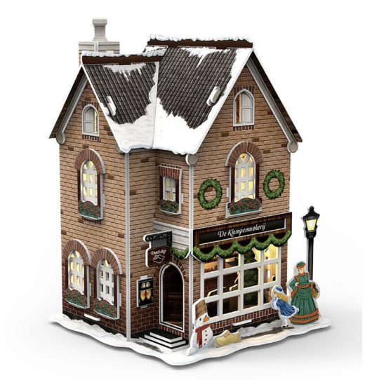 3D Puzzel Kerst Klompenmakerij