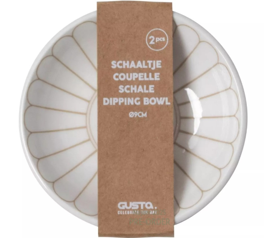 Small dipping bowl set van 2