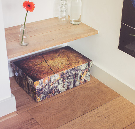 Dutch Design Storage Box 'Tree Trunk'