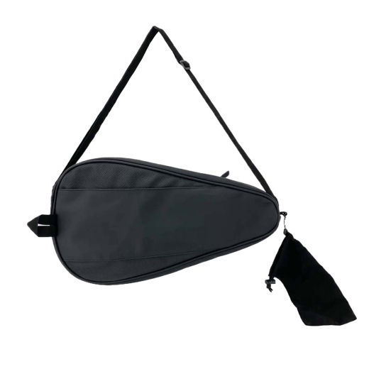 Dull PU Padel Racket Draagtas Zwart
