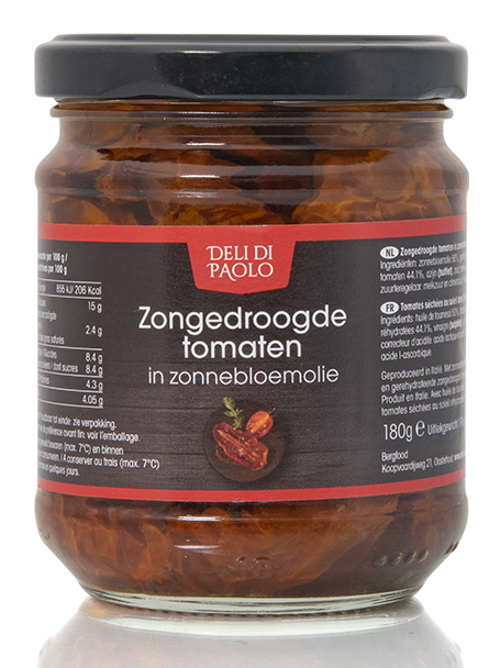 Zongedroogde tomaten 180 gram