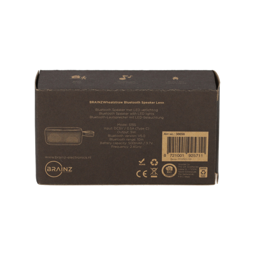 Speaker Lenn Wheatstraw Zwart