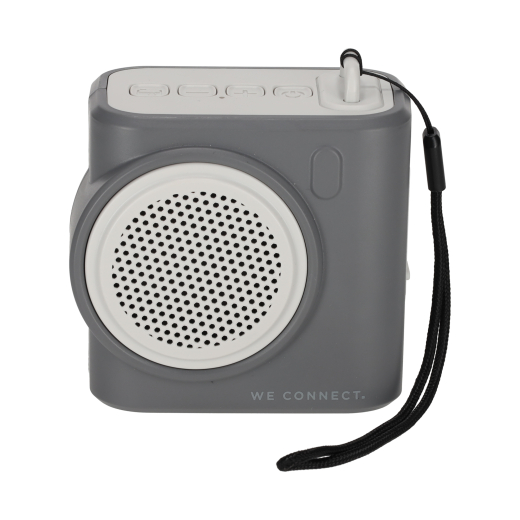 Retro Camera Speaker Grijs