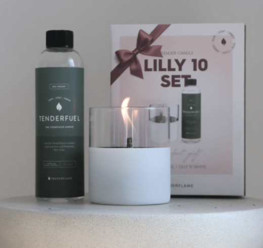 Giftset Lillly 10 wit met 0,5 ltr Tenderfuel