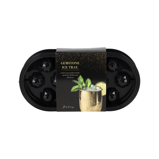 IJsblokjesvorm Diamant Zwart