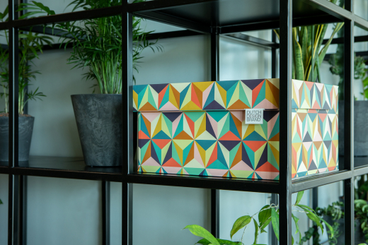 Dutch Design Storage Box 'Back to the 60's' NEW