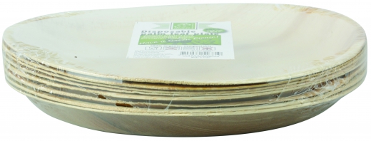 Eenmalig palmblad bord set/8 L