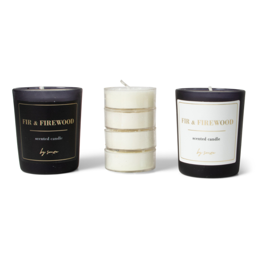 Geurkaarsen In Party Cracker Wit/Zwart