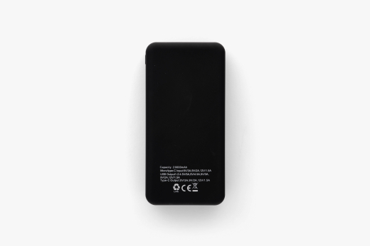 Powerbank 20.000mAh Fast Charge Black