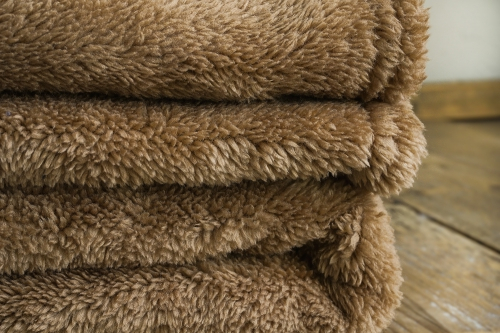 Plaid Wellsoft 140*180 Cognac