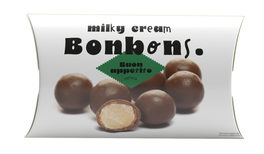 Milky cream bonbons mini