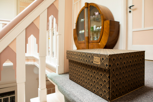 Dutch Design Storage Box 'Art Deco Night Sky' NEW