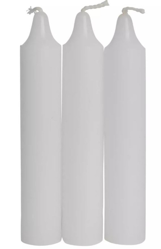 Windlicht met 3 kaarsen