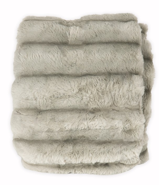 Fake Fur Wave taupe