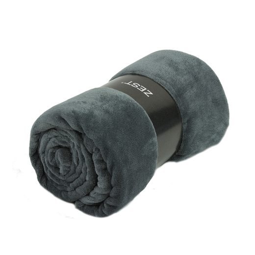 Fleeceplaid Flanel Donkergrijs