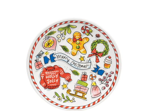 Christmas plate 18cm