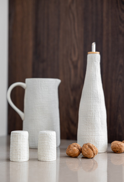 Wafel Peper & Zout Set Steengrijs