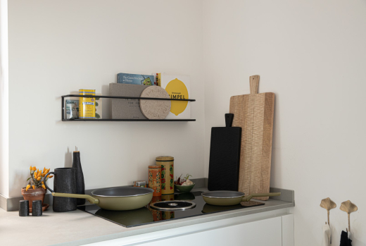 Mood for Food Pan Onderzetter Wit set van 2