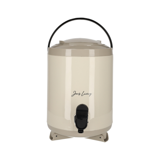 Sapdispenser Set met 4 Bekers Taupe