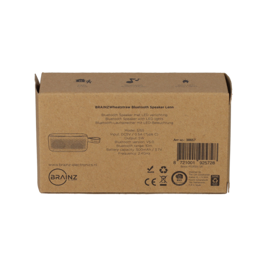 Speaker Lenn Wheatstraw Naturel