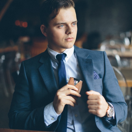 Exentri city kaarthouder zand