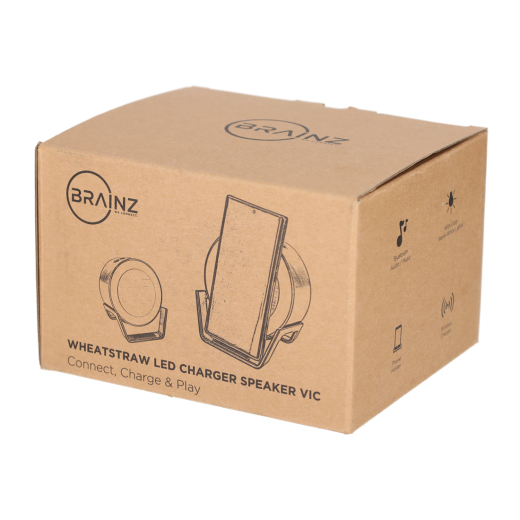 LED Charger Speaker Vic Wheatstraw Naturel