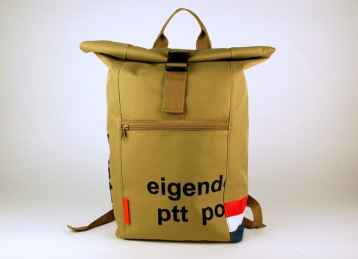 Rugzak met rolsluiting PTT post eigendom