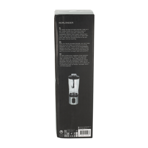 On The Go Blender Zwart