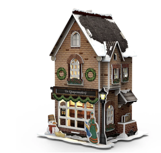 3D Puzzel Kerst Klompenmakerij