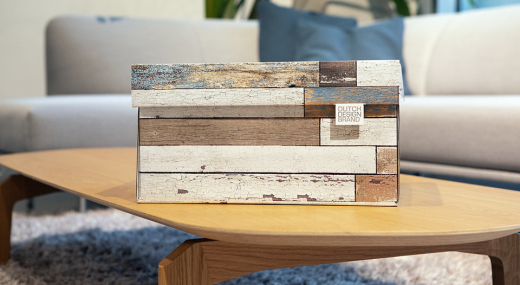 Dutch Design Storage Box 'Beachwood'